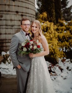 Winter wedding in Wisconsin